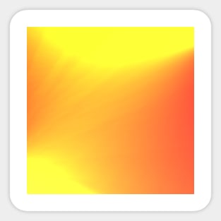 orange yellow gradient texture Sticker